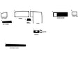 volkswagen corrado 1990-1994 Dash Kit Diagram