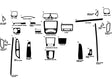 volkswagen eos 2013-2016 Dash Kit Diagram