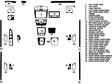 volkswagen jetta 2010-2014 (sportwagen) Dash Kit Diagram