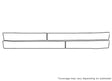 avenger Avery Dennison Clear Bra Door Cup Precut PPF Diagram