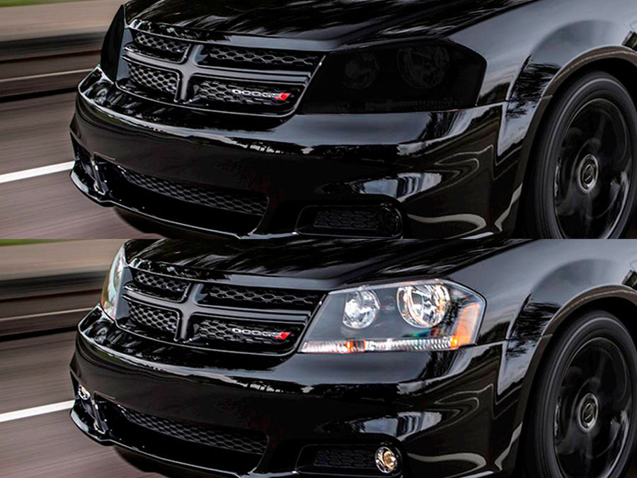 dodge avenger 2008-2014 Headlight Tint Appearance
