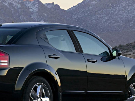 dodge avenger 2008-2014 Carbon Fiber Pillar Cover Diagram