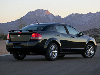 dodge avenger 2008-2014 Piano Black Pillar Trim