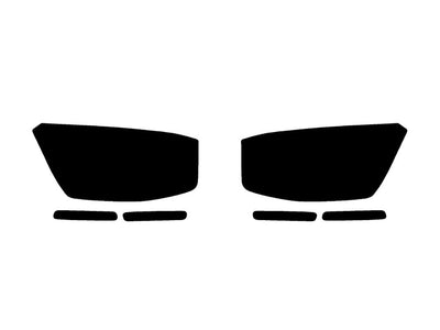 avenger Precut Tail Light Tint Diagram