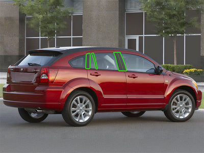 dodge caliber 2007-2012 Pillar Post Trim Installation Location