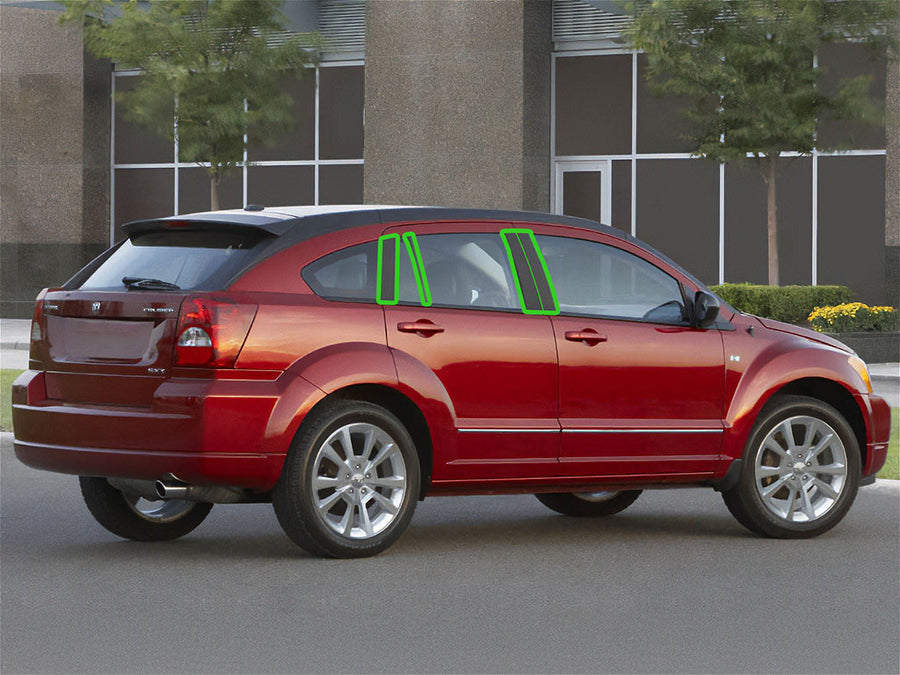 dodge caliber 2007-2012 Pillar Post Trim Installation Location
