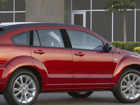 dodge caliber 2007-2012 Carbon Fiber Pillar Cover Diagram