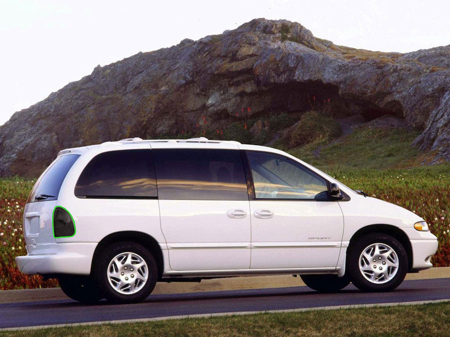 caravan Tail Light Tint Installation Points