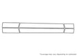 challenger Avery Dennison Clear Bra Door Cup Precut PPF Diagram