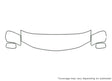 charger Avery Dennison Clear Bra Hood Precut PPF Diagram