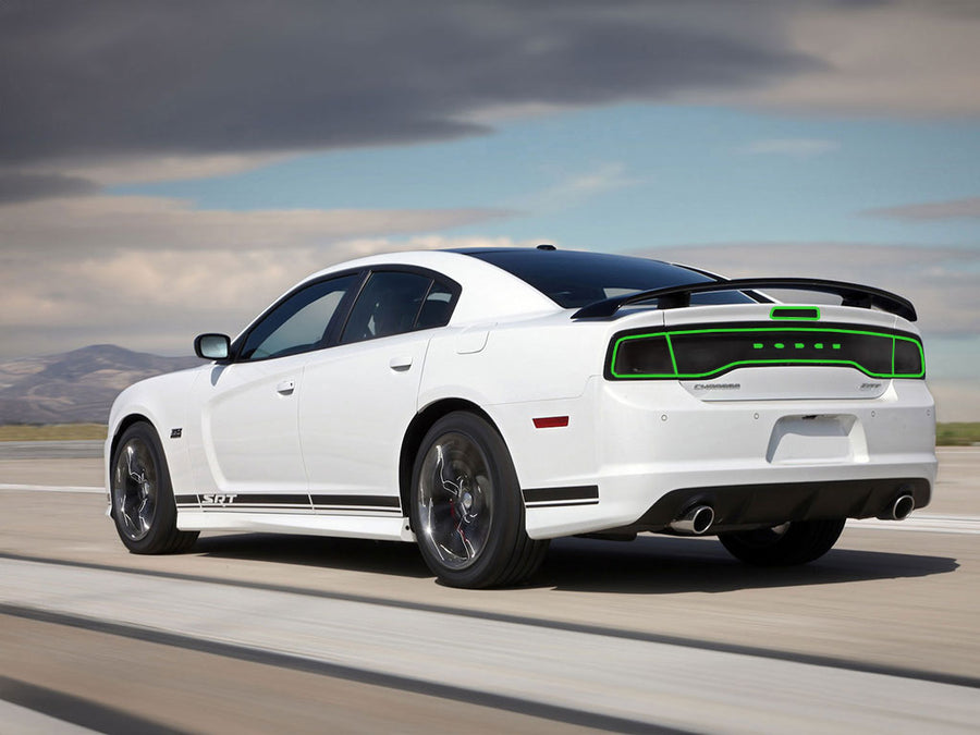 charger Tail Light Tint Installation Points