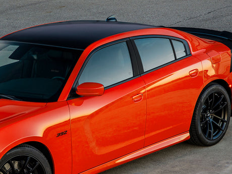 dodge charger 2011-2023 Custom Pillar Cover Diagram