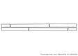 charger Avery Dennison Clear Bra Door Cup Precut PPF Diagram