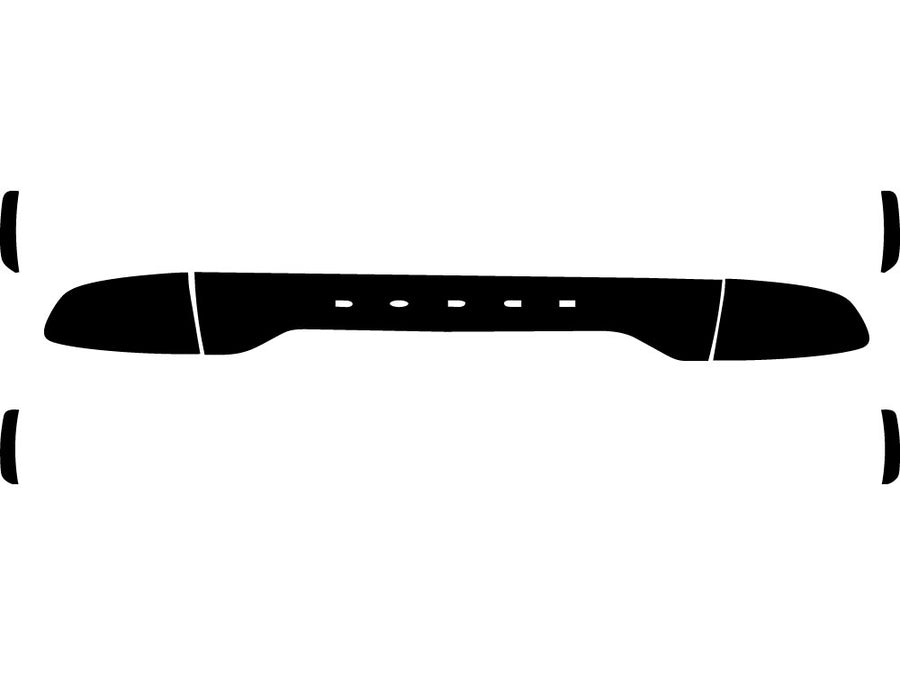 charger Precut Tail Light Tint Diagram