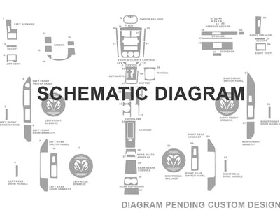 dodge custom Dash Kit Diagram