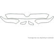 dakota Avery Dennison Clear Bra Hood Precut PPF Diagram