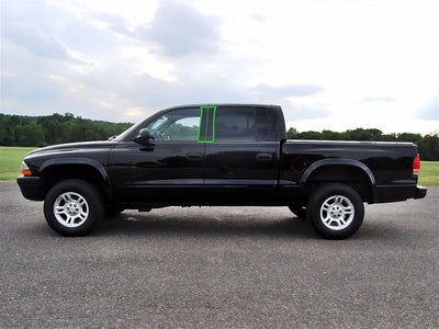 dodge dakota 1997-2004 (quad cab) Pillar Post Trim Installation Location