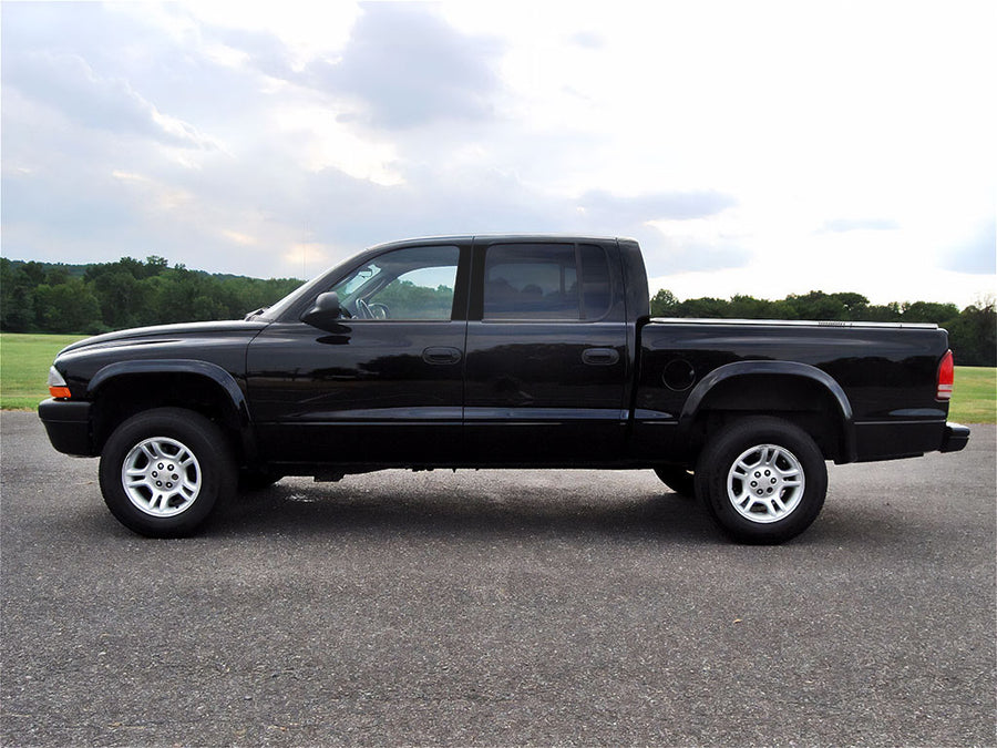 dodge dakota 1997-2004 (quad cab) Piano Black Pillar Trim