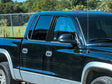 dodge dakota 1997-2004 (extended cab) Matte Black Pillar Cover Diagram