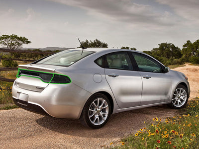 dart Tail Light Tint Installation Points