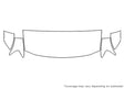 durango Avery Dennison Clear Bra Hood Precut PPF Diagram