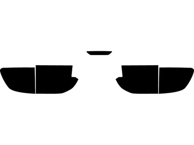 durango Precut Tail Light Tint Diagram