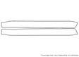 durango 3M Clear Bra Door Cup Precut PPF Diagram