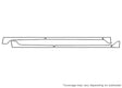 durango Avery Dennison Clear Bra Door Cup Precut PPF Diagram