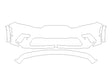 durango 3M Clear Bra Bumper Precut PPF Diagram