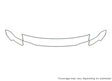 grand caravan 3M Clear Bra Hood Precut PPF Diagram