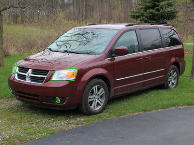 dodge grand caravan 2008-2010 Headlight Protection Installation Location