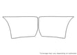 grand caravan Avery Dennison Clear Bra Door Cup Precut PPF Diagram