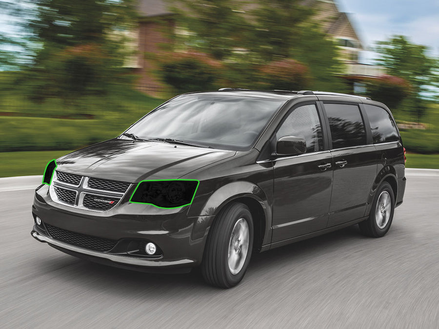 dodge grand caravan 2011-2020 Headlight Tint Location