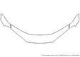 intrepid 3M Clear Bra Hood Precut PPF Diagram