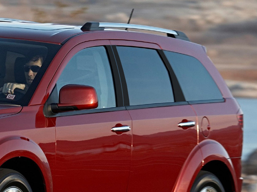 dodge journey 2009-2020 Gloss Black Pillar Cover Diagram