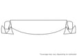 journey Avery Dennison Clear Bra Hood Precut PPF Diagram