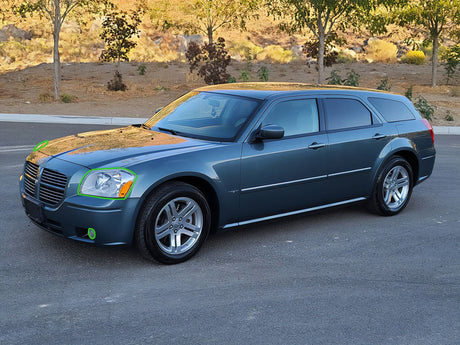 dodge magnum 2005-2007 Headlight Protection Installation Location