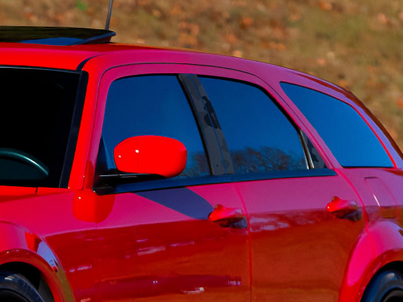 dodge magnum 2005-2008 Camo Pillar Cover Diagram