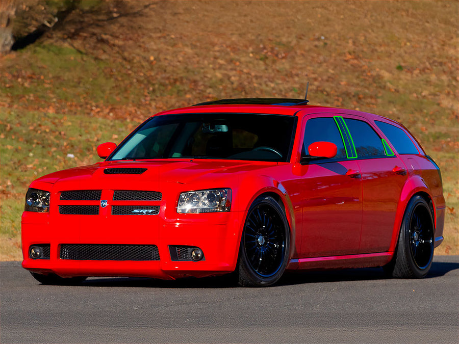 dodge magnum 2005-2008 Pillar Post Trim Installation Location