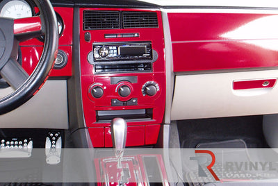 Dodge Magnum 2005 Red Dash Kit~Red Dash Trim~2