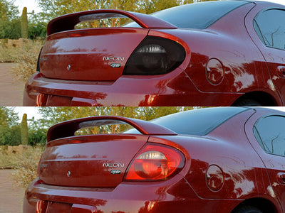 neon Before and After Smoked Taillights