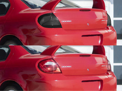 neon Before and After Smoked Taillights