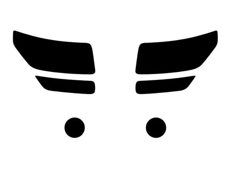 dodge nitro 2007-2011 3M Pro Shield Headlight Protecive Film