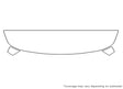 nitro 3M Clear Bra Hood Precut PPF Diagram