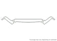 ram Avery Dennison Clear Bra Hood Precut PPF Diagram