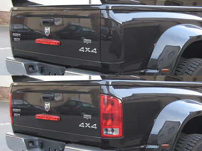 ram Before and After Smoked Taillights