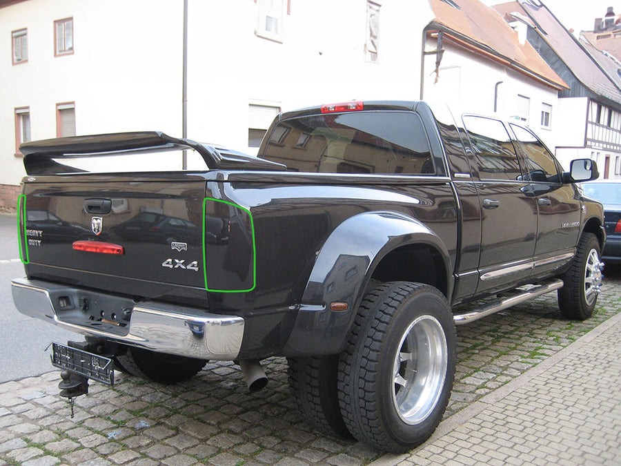 ram Tail Light Tint Installation Points