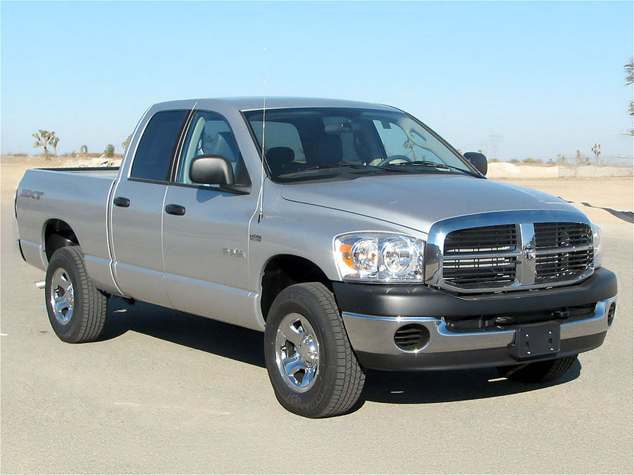 dodge ram 2002-2008 (crew cab / quad cab) Piano Black Pillar Trim