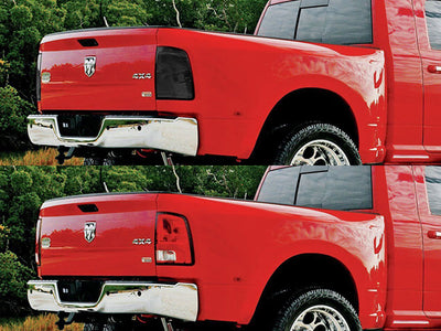 ram Before and After Smoked Taillights