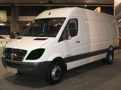 dodge sprinter 2003-2006 Headlight Tint Location